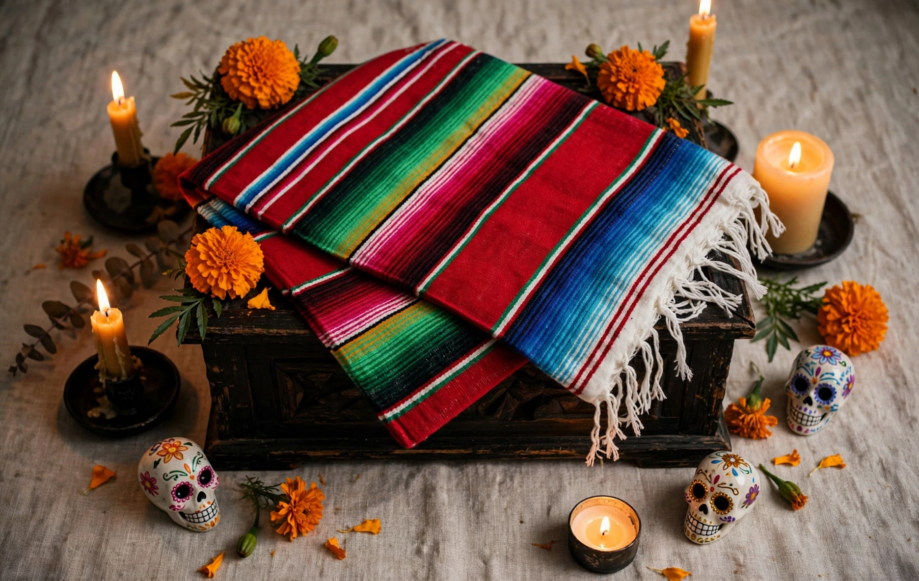 FIEL MANTA - SARAPE DE OFRENDA