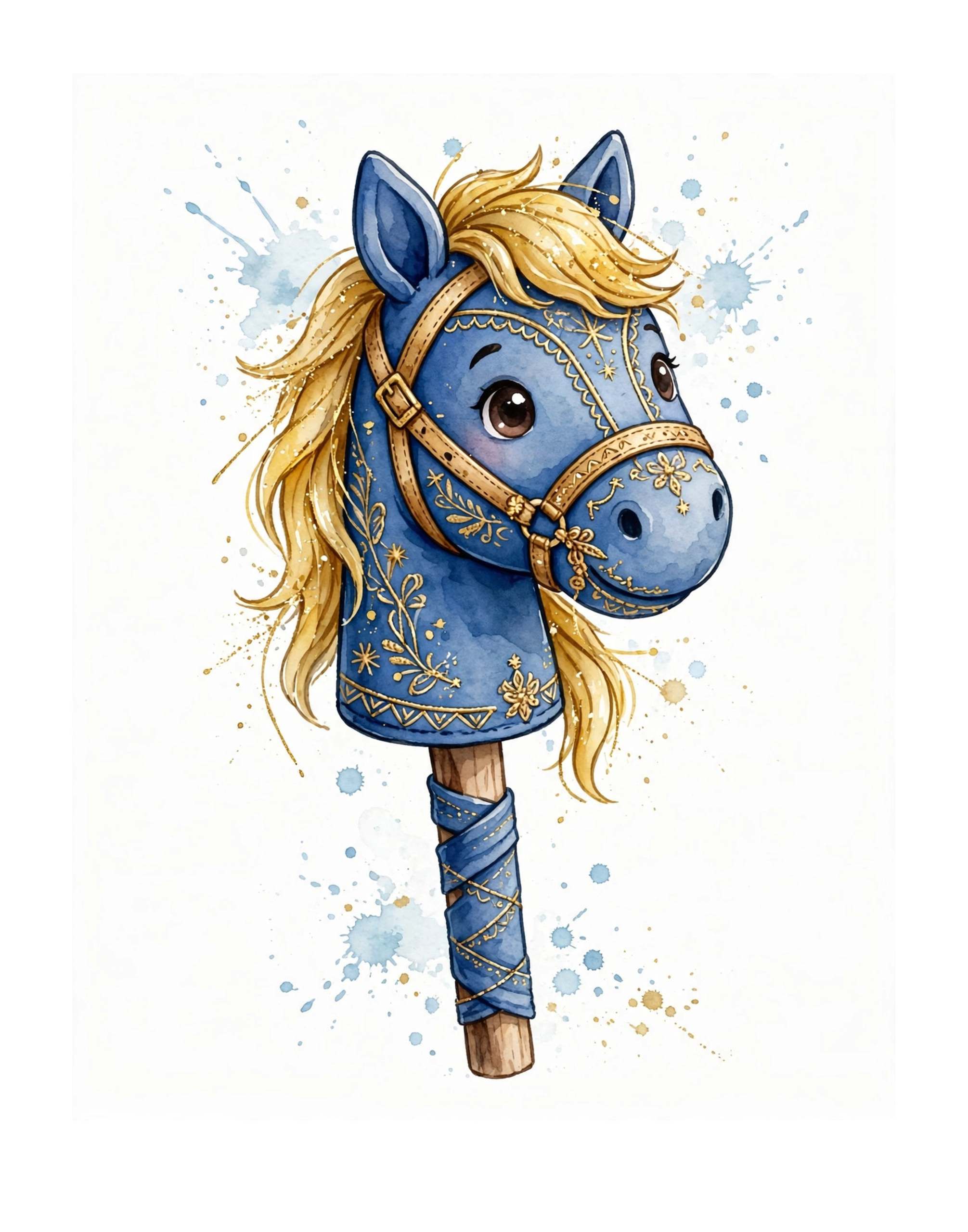 Traje Charro de Niño Azul - Charro Baby Nursery Art — Framed - Image 4