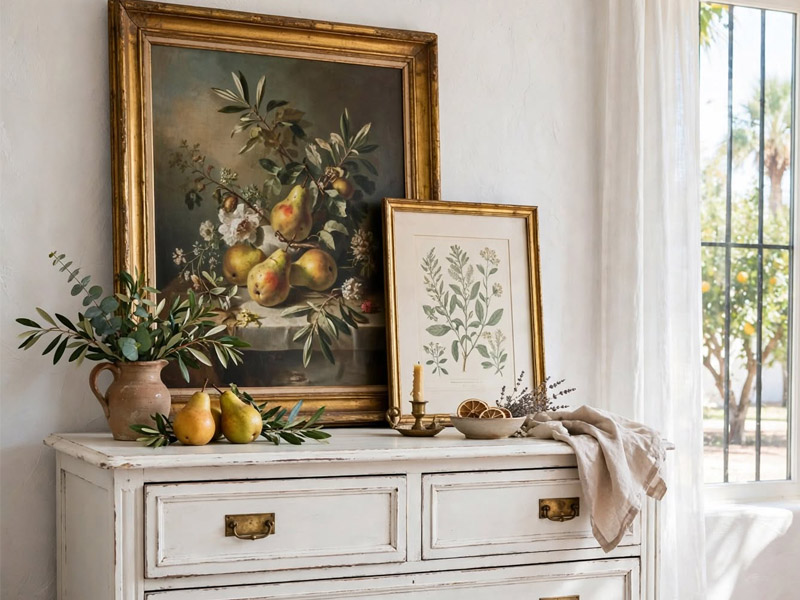 French Country Vignette Good Morning 956 Mission TX Featured Image