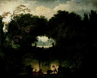 Jean-Honoré Fragonard (1732-1806) — The Garden